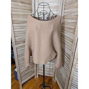 Altar’d State Brown Knit Oversized Sweater size Medium